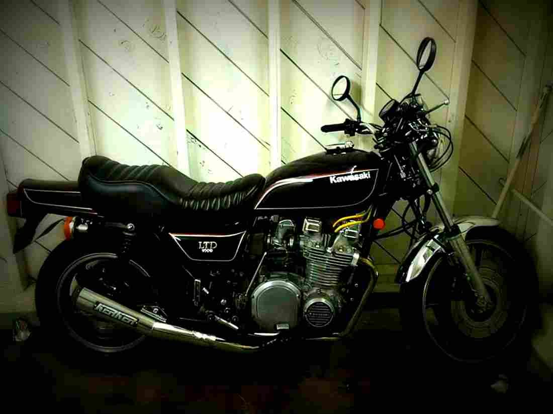 Kawasaki Z 750 LTD 1981 6 motorbike A4 Photo Print