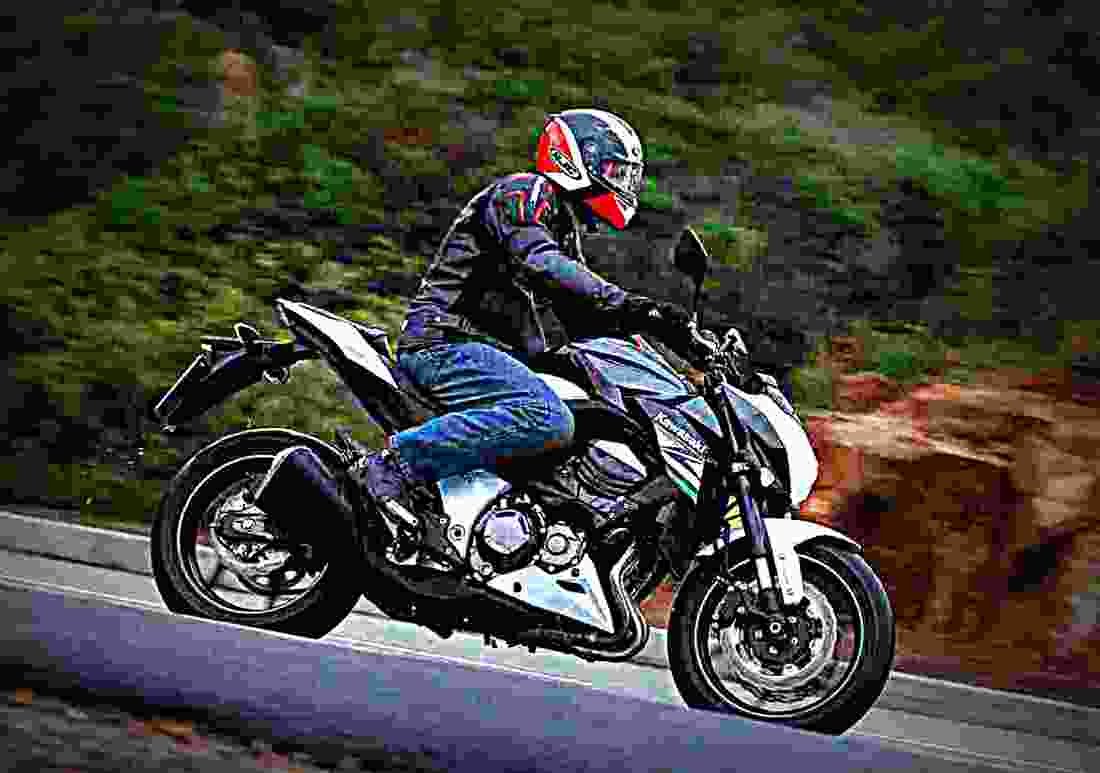 Kawasaki Z 800 Z 800 5 motorbike A4 Photo Print