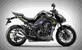 Kawasaki Z1000 2017 3 motorbike A4 Photo Print