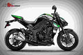 Kawasaki Z1000 2017 4 motorbike A4 Photo Print