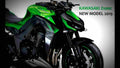 Kawasaki Z1000 2019 4 motorbike A4 Photo Print