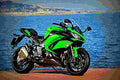 Kawasaki Z1000 SX 2017 2 motorbike A4 Photo Print