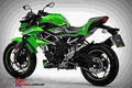Kawasaki Z125 2019 4 motorbike A4 Photo Print