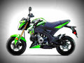 Kawasaki Z125 Pro KRT Edition 2017 1 motorbike A4 Photo Print