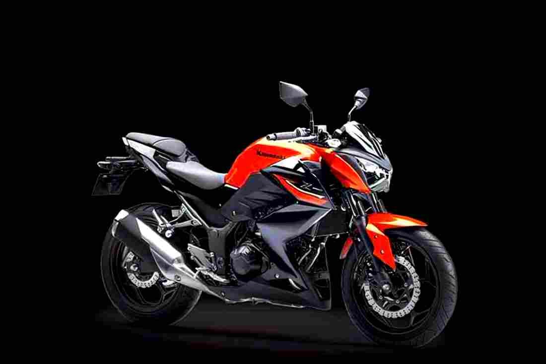 Kawasaki Z250 2017 1 motorbike A4 Photo Print