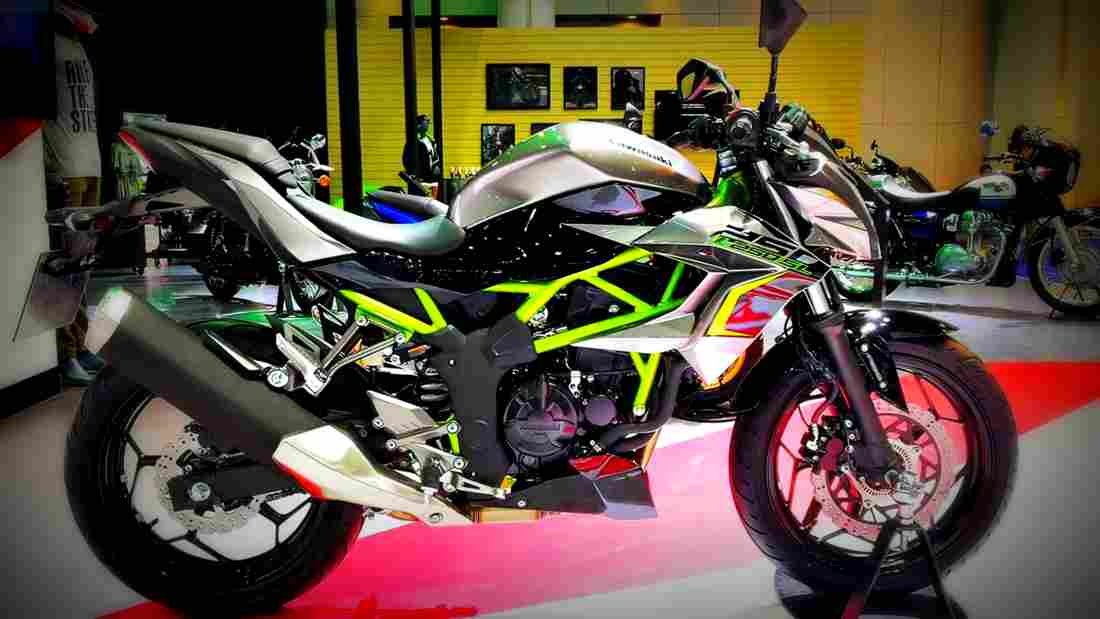 Kawasaki Z250SL 2017 1 motorbike A4 Photo Print
