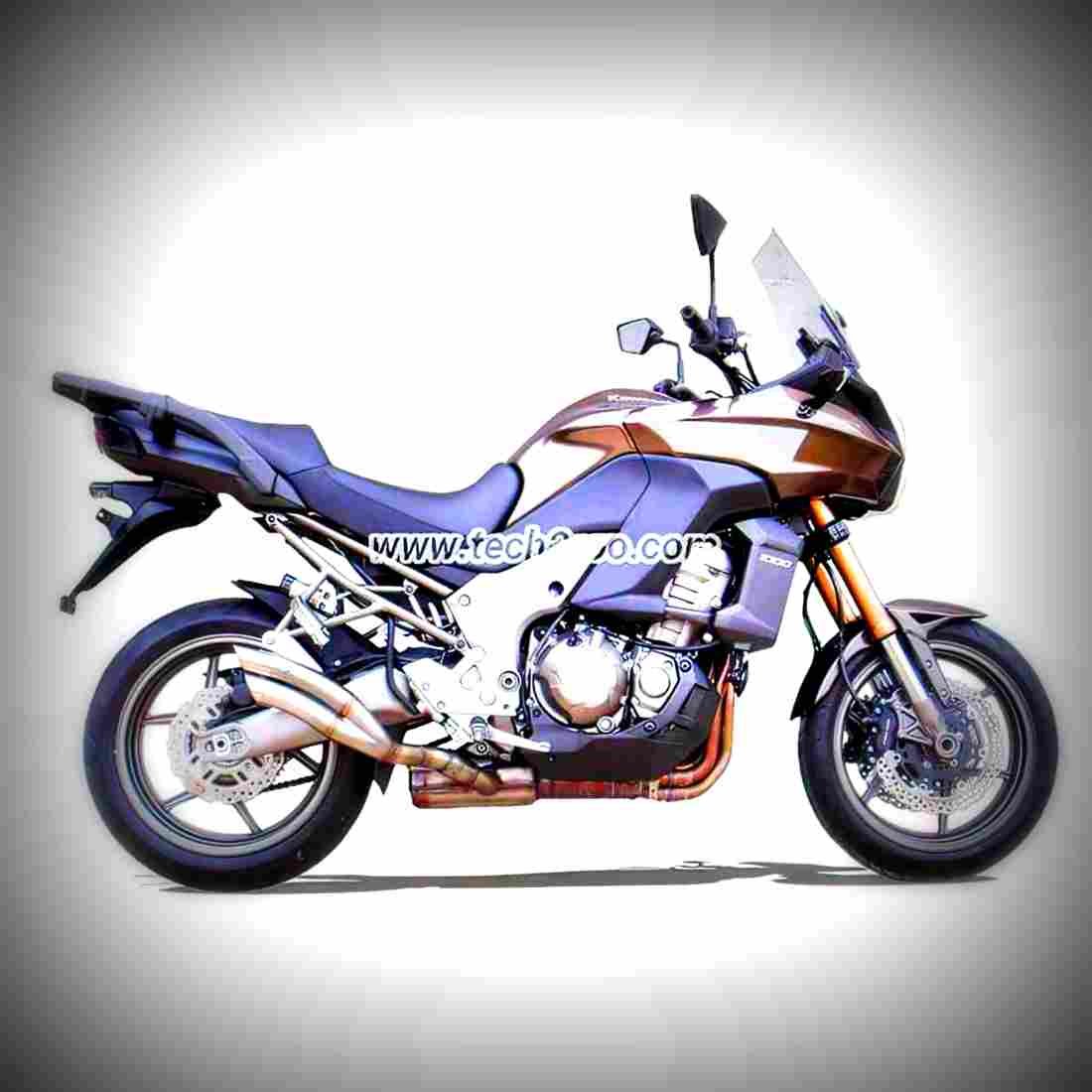 Kawasaki Z7 Z7 3 motorbike A4 Photo Print