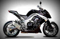 Kawasaki Z7 Z7 5 motorbike A4 Photo Print