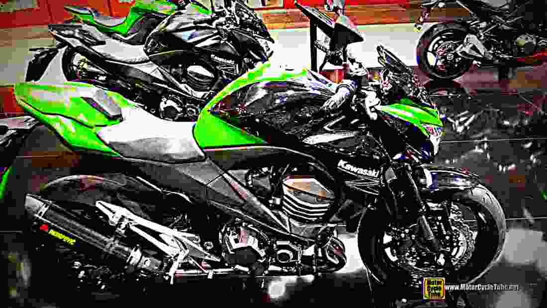 Kawasaki Z800 e version 2017 1 motorbike A4 Photo Print