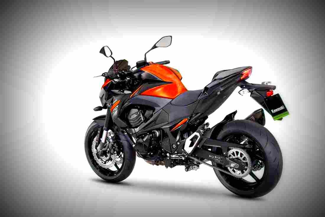 Kawasaki Z800 e version Performance 2017 4 motorbike A4 Photo Print
