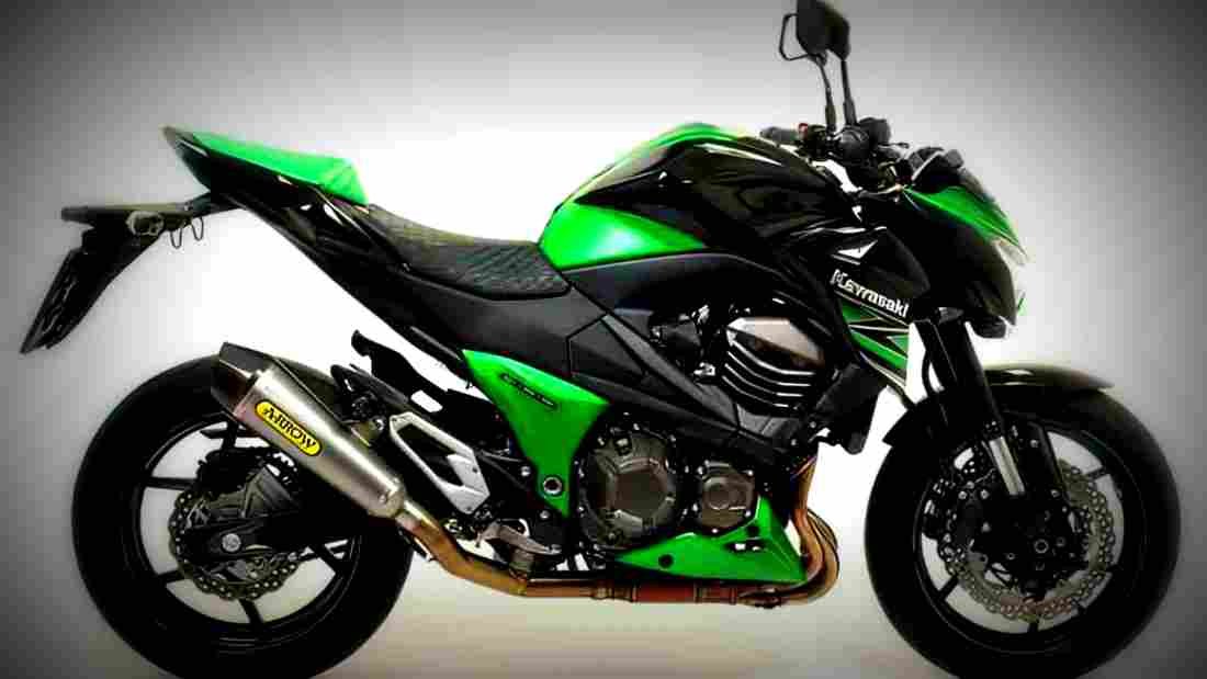Kawasaki Z800 e version SE 2017 4 motorbike A4 Photo Print