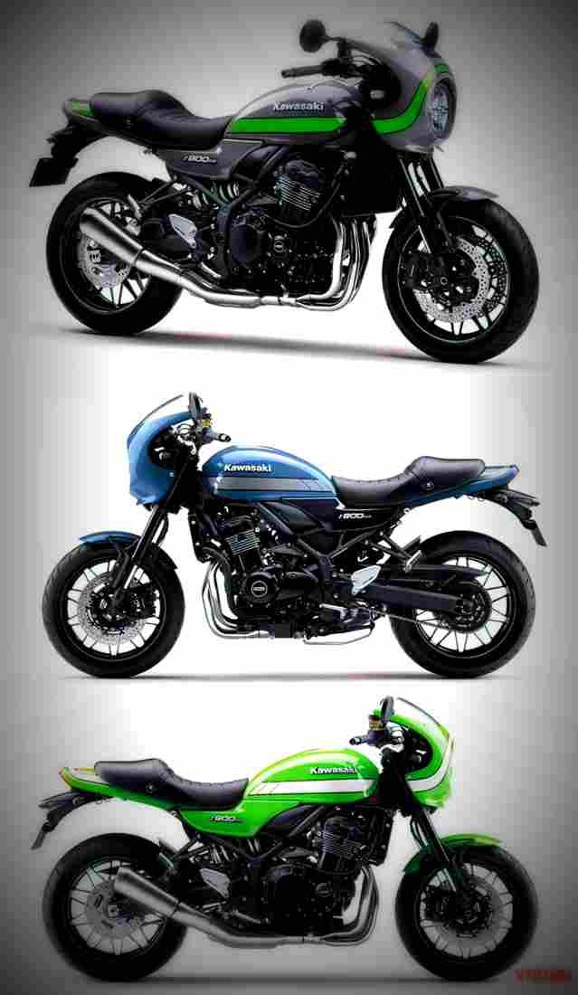 Kawasaki Z900RS 2019 4 motorbike A4 Photo Print