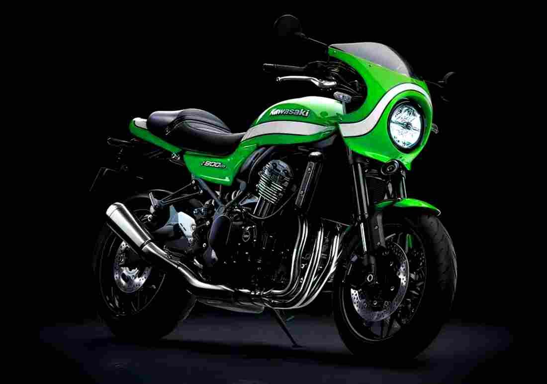 Kawasaki Z900RS Cafe 2018 3 motorbike A4 Photo Print