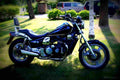 Kawasaki ZL 1000 1988 1 motorbike A4 Photo Print