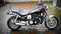 Kawasaki ZL 1000 (reduced effect) 1987 4 motorbike A4 Photo Print