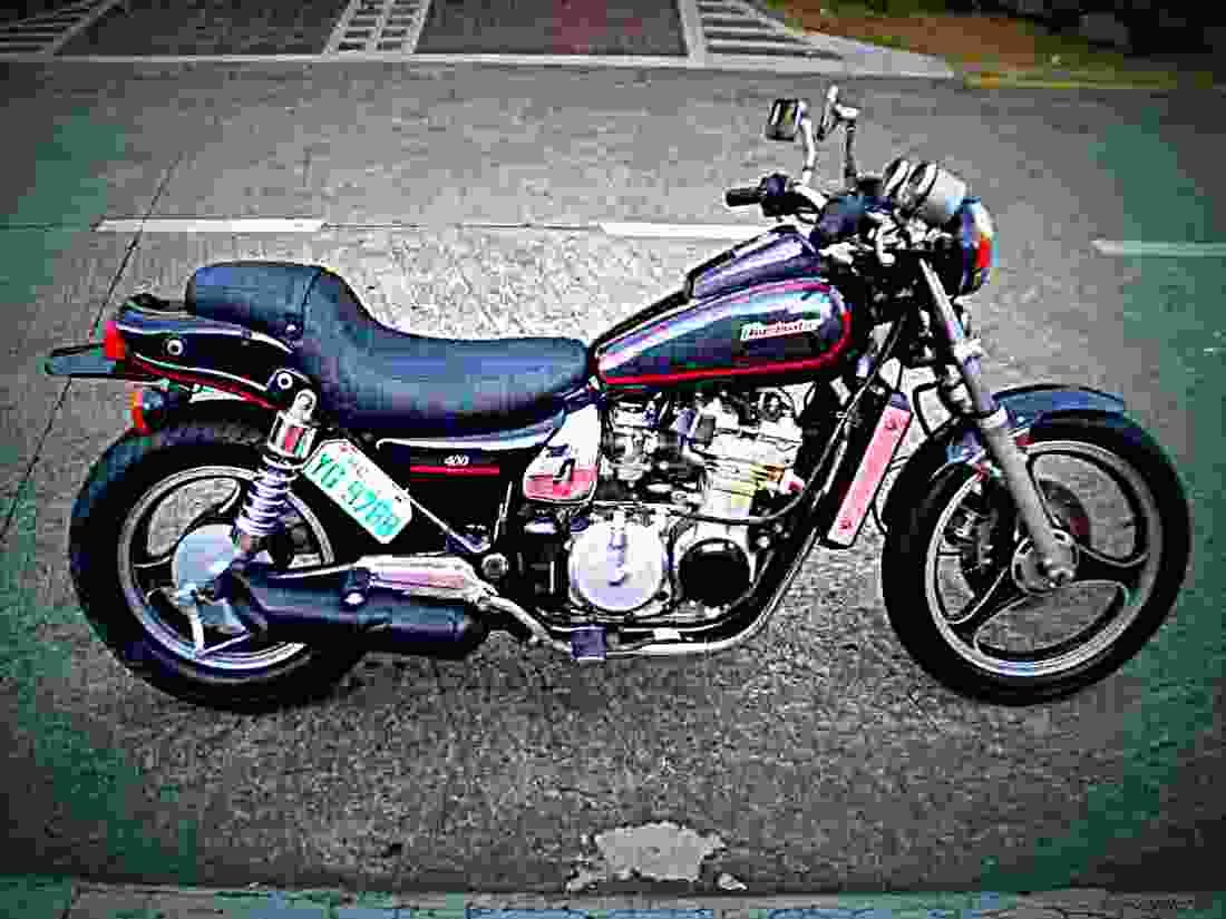 Kawasaki ZL 400 Eliminator 1990 1 motorbike A4 Photo Print
