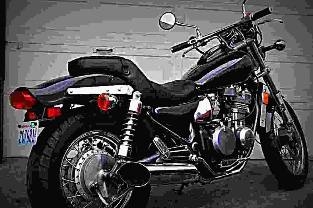 Kawasaki ZL 600 1988 5 motorbike A4 Photo Print