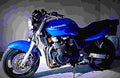 Kawasaki ZR 7 2001 2 motorbike A4 Photo Print