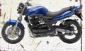 Kawasaki ZR7 2001 Aged Vintage A4 Photo Print