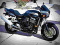 Kawasaki ZRX 1100 2000 1 motorbike A4 Photo Print