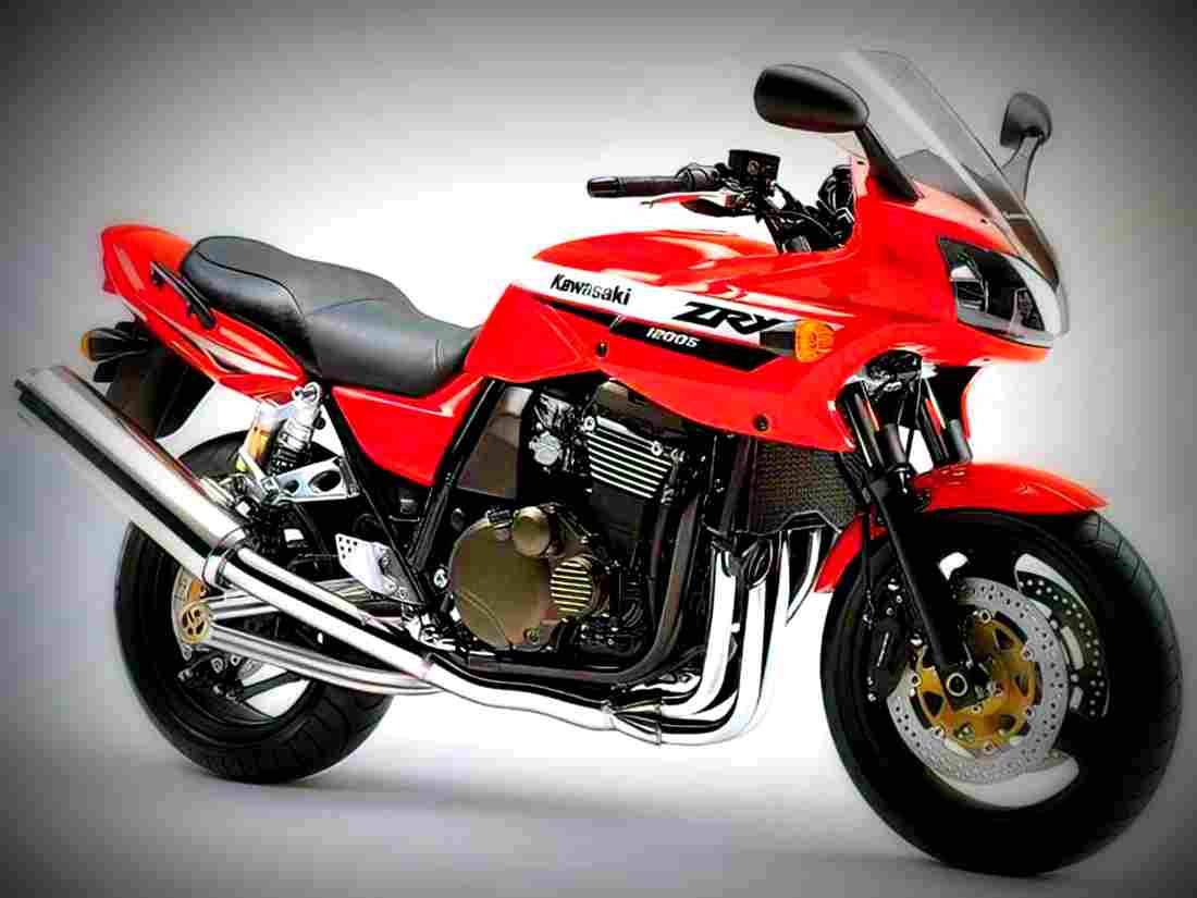 Kawasaki ZRX 1200 S 2004 5 motorbike A4 Photo Print