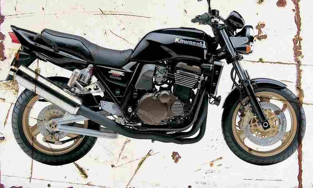Kawasaki ZRX1200 2001 Aged Vintage A4 Photo Print