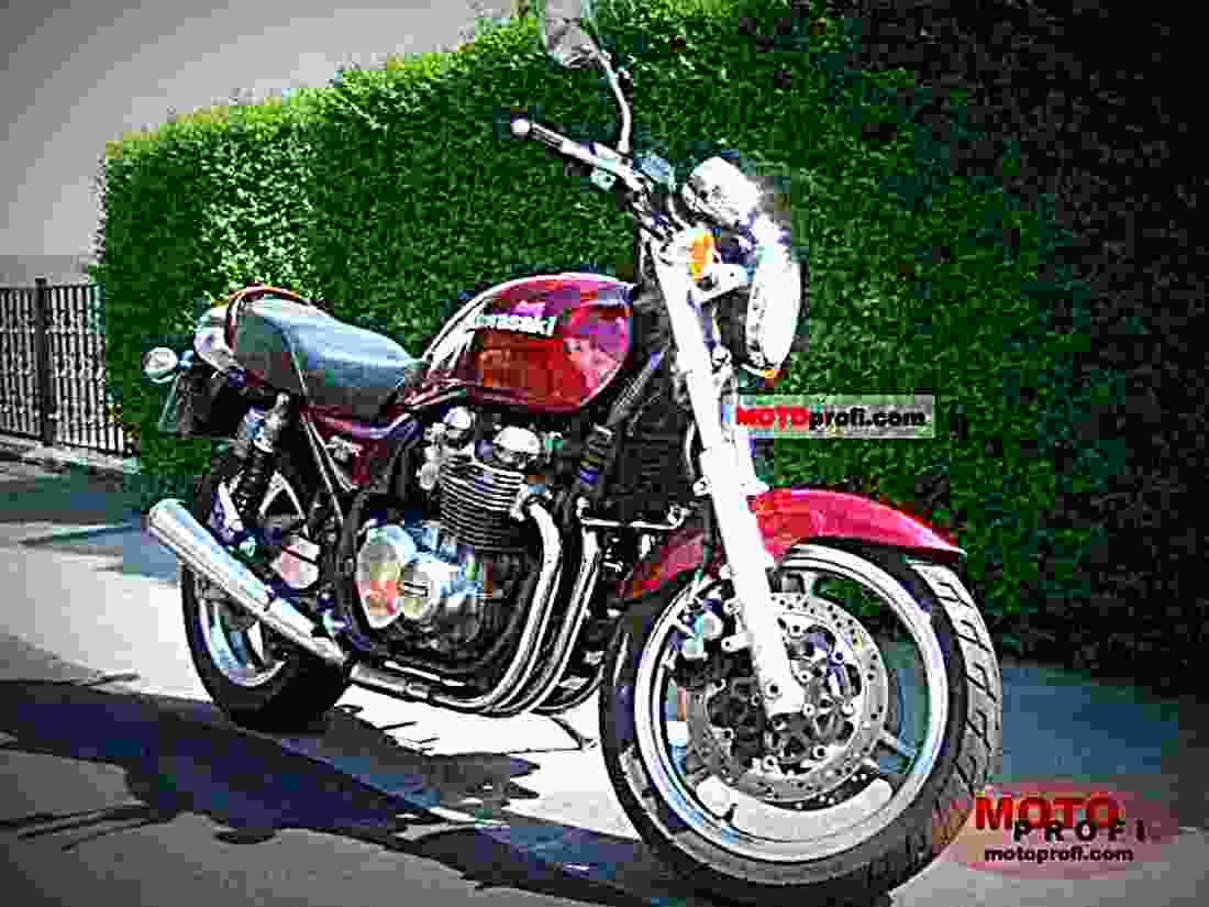 Kawasaki ZX 10 (reduced effect) 1989 3 motorbike A4 Photo Print