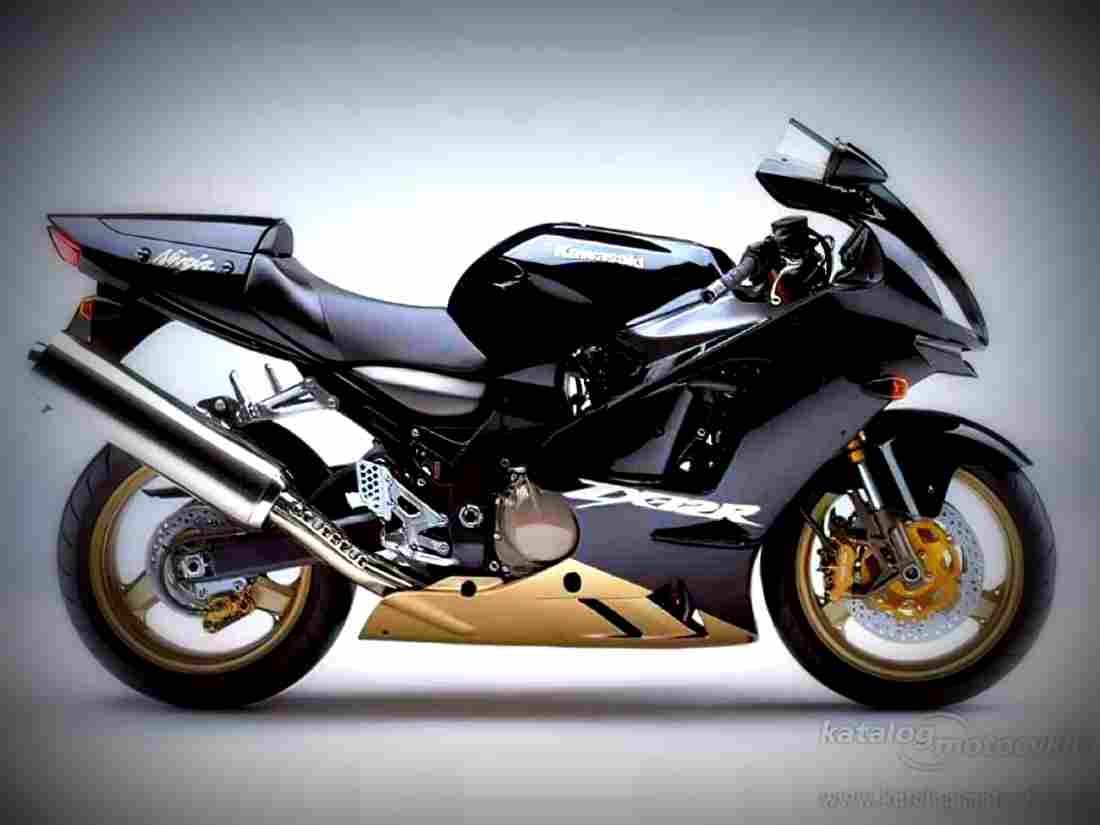 Kawasaki ZX 12R 2000 2 motorbike A4 Photo Print
