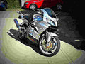 Kawasaki ZX 6R 2003 1 motorbike A4 Photo Print