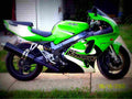 Kawasaki ZX 7R 2003 4 motorbike A4 Photo Print