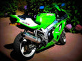Kawasaki ZX 7R Ninja 1997 5 motorbike A4 Photo Print