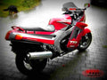 Kawasaki ZZR 1100 (reduced effect) 1992 1 motorbike A4 Photo Print