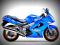 Kawasaki ZZR 1200 2004 2 motorbike A4 Photo Print
