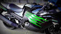 Kawasaki ZZR 1400 2017 4 motorbike A4 Photo Print