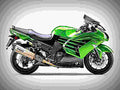 Kawasaki ZZR 1400 Performance Sport 2017 3 motorbike A4 Photo Print