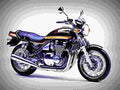 Kawasaki Zephyr 1100 1992 2 motorbike A4 Photo Print