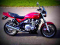 Kawasaki Zephyr 1100 1992 5 motorbike A4 Photo Print