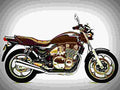 Kawasaki Zephyr 1100 1993 5 motorbike A4 Photo Print