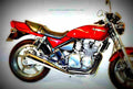 Kawasaki Zephyr 550 1997 6 motorbike A4 Photo Print