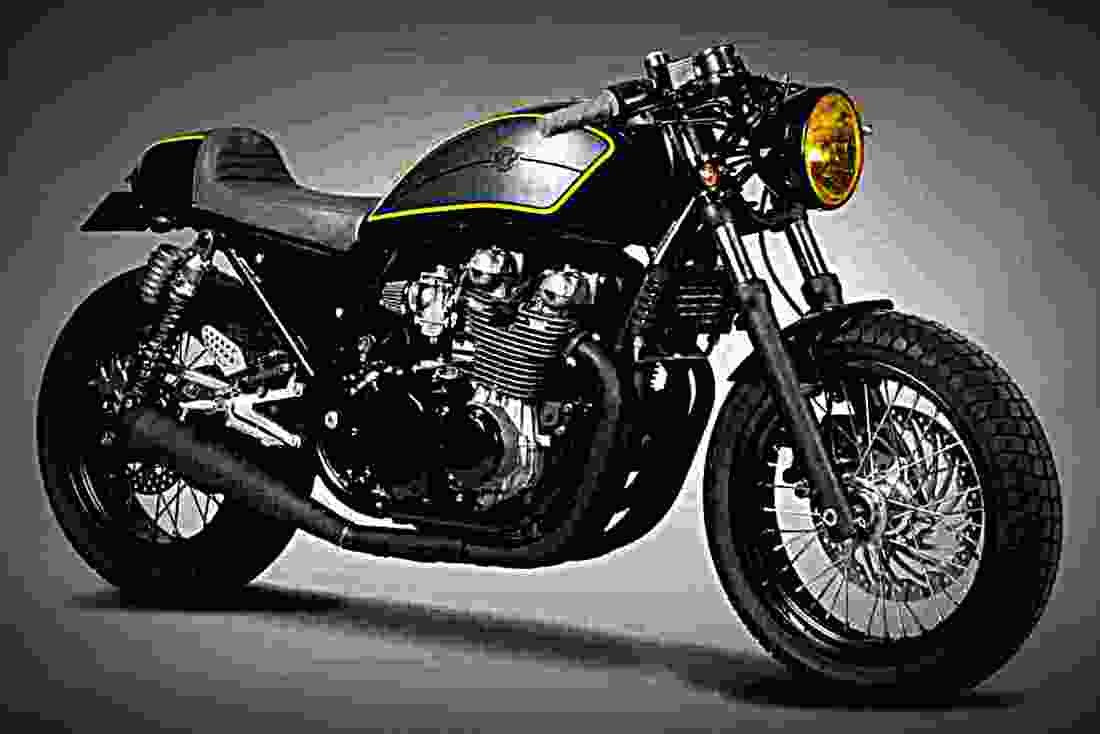Kawasaki Zephyr 550 (reduced effect) 1992 3 motorbike A4 Photo Print