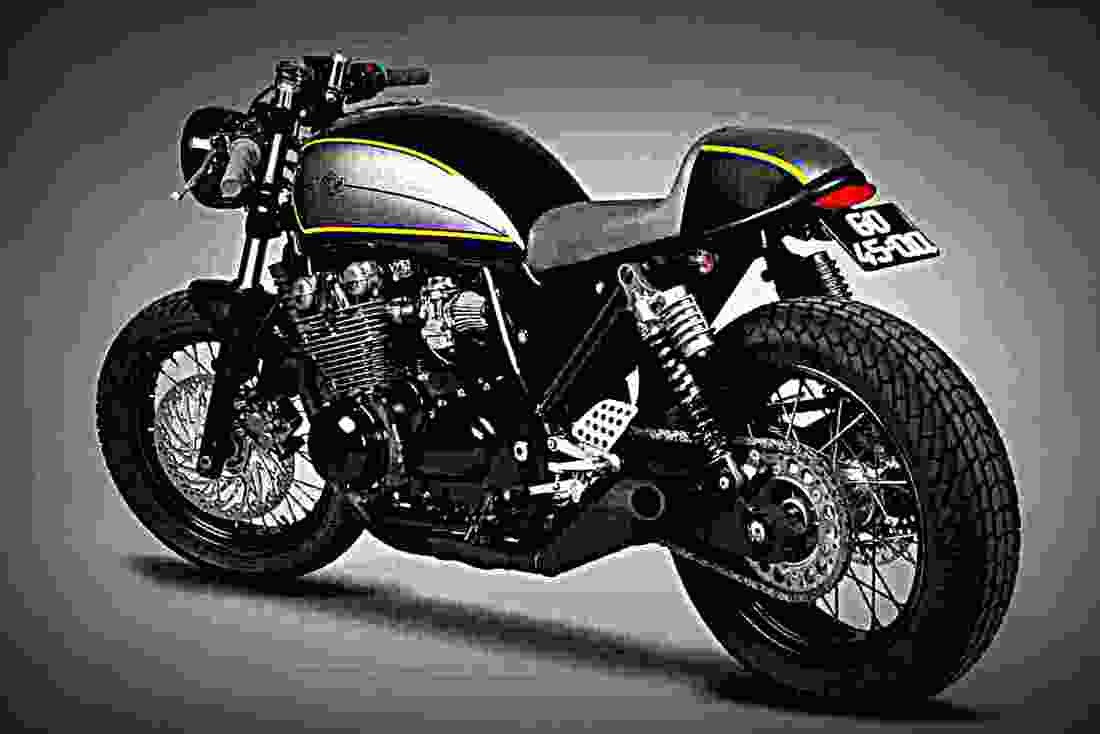 Kawasaki Zephyr 750 1993 6 motorbike A4 Photo Print