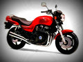 Kawasaki Zephyr 750 (reduced effect) 1992 2 motorbike A4 Photo Print
