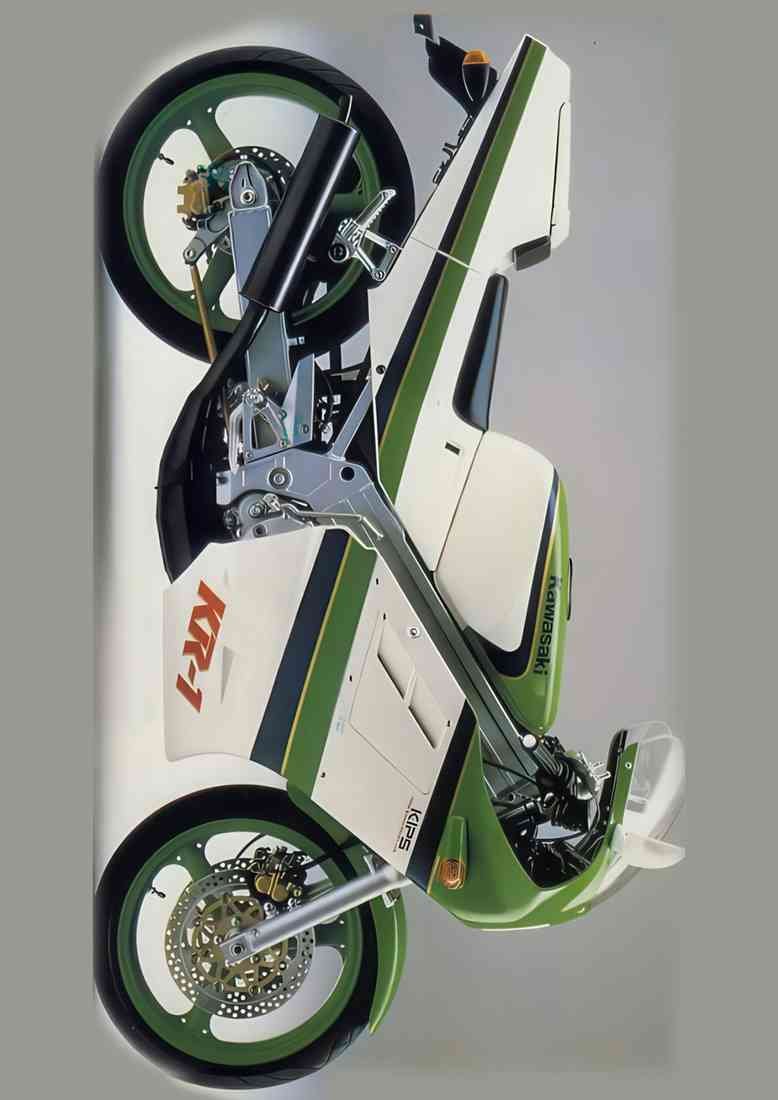 Kawasaki kr1 250 A4 Photo Print