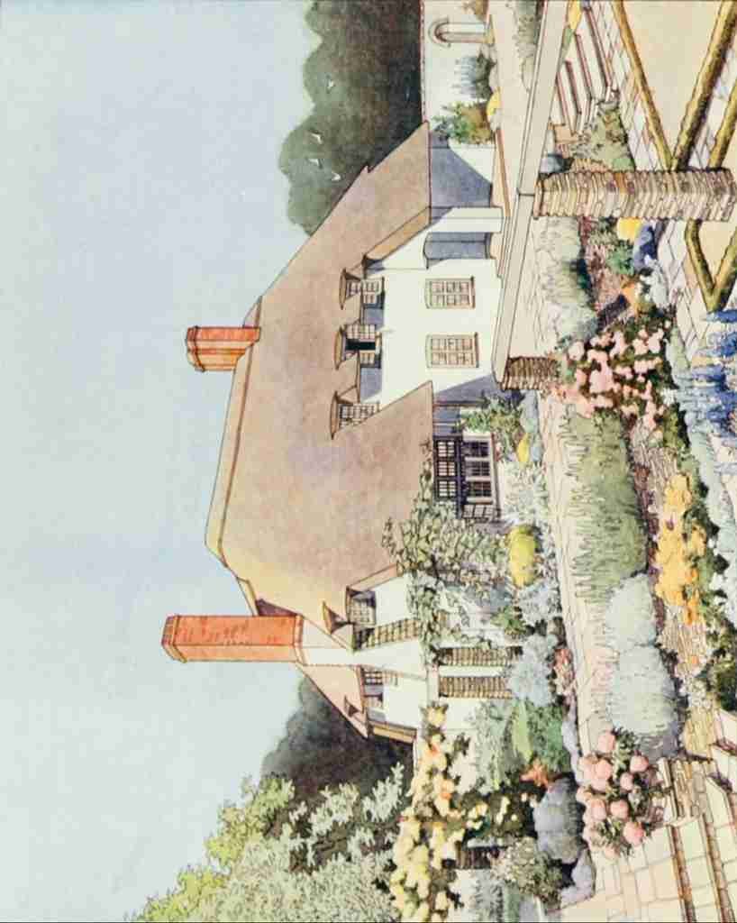 Kay Claud J The International Studio 1912 Country Cottage & Garden A4 Photo Print