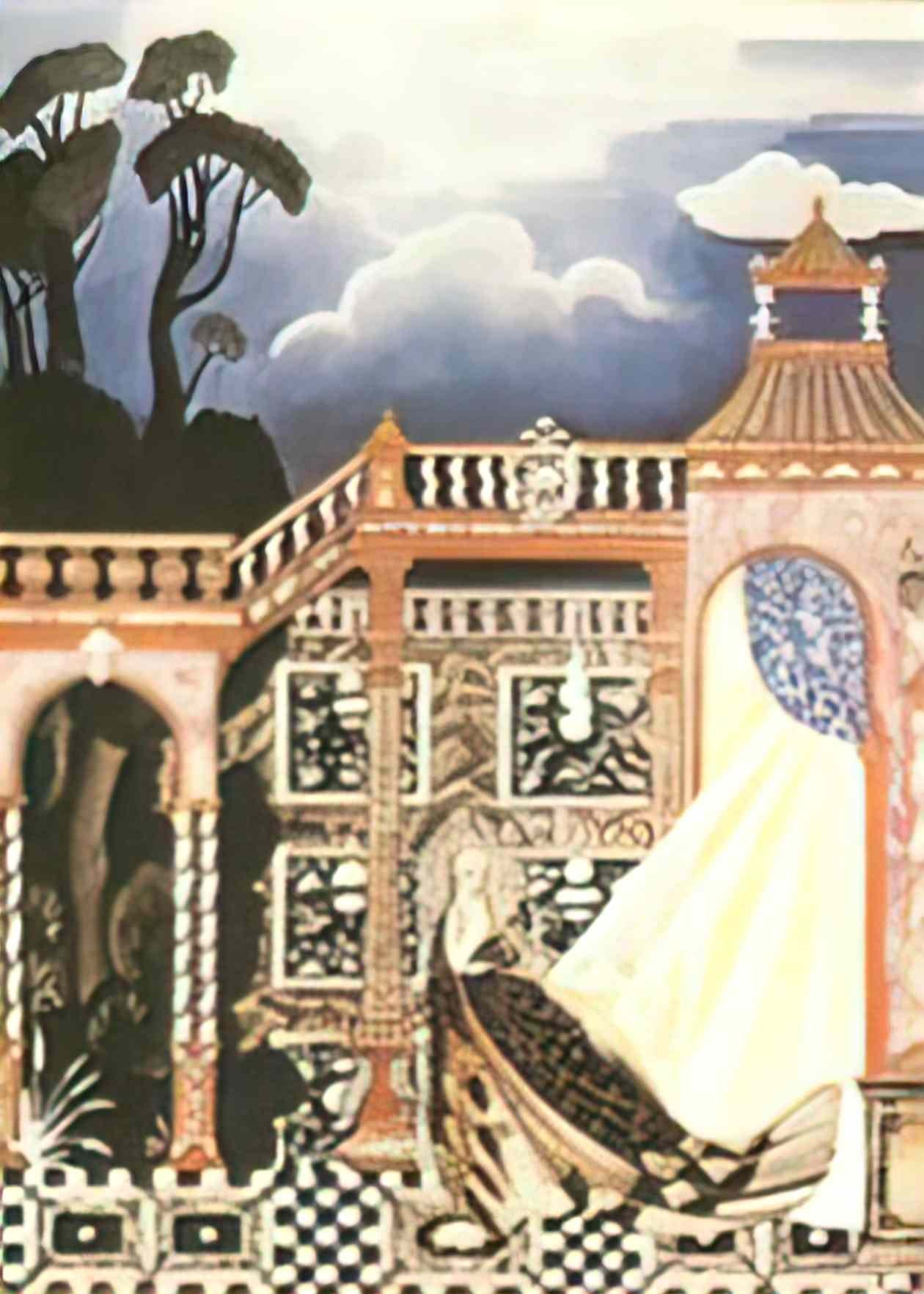 Kay Nielsen catskin Art A4 Photo Print
