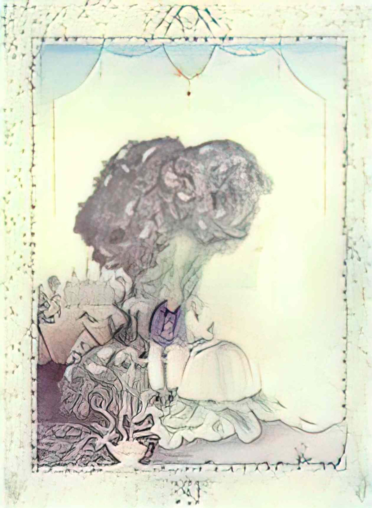 Kay Nielsen elder mother tree Art A4 Photo Print