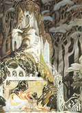 Kay Nielsen rosebud Art A4 Photo Print
