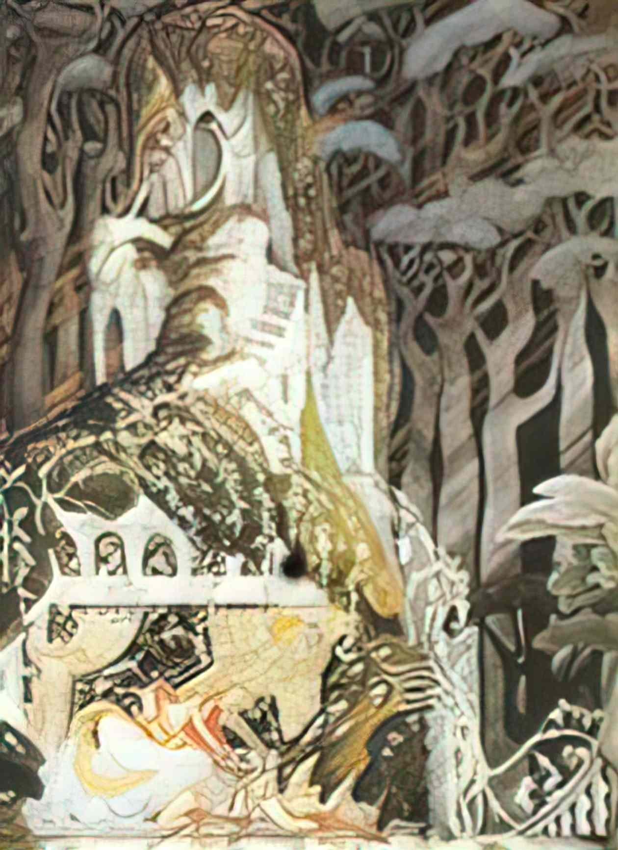 Kay Nielsen rosebud Art A4 Photo Print