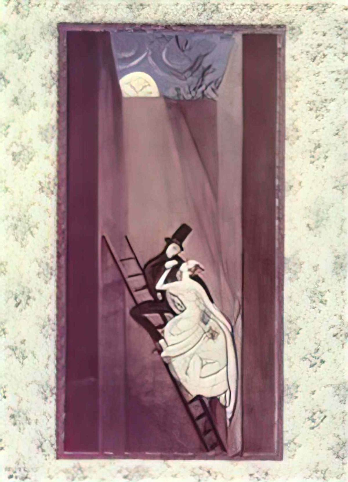 Kay Nielsen the shadow Art A4 Photo Print