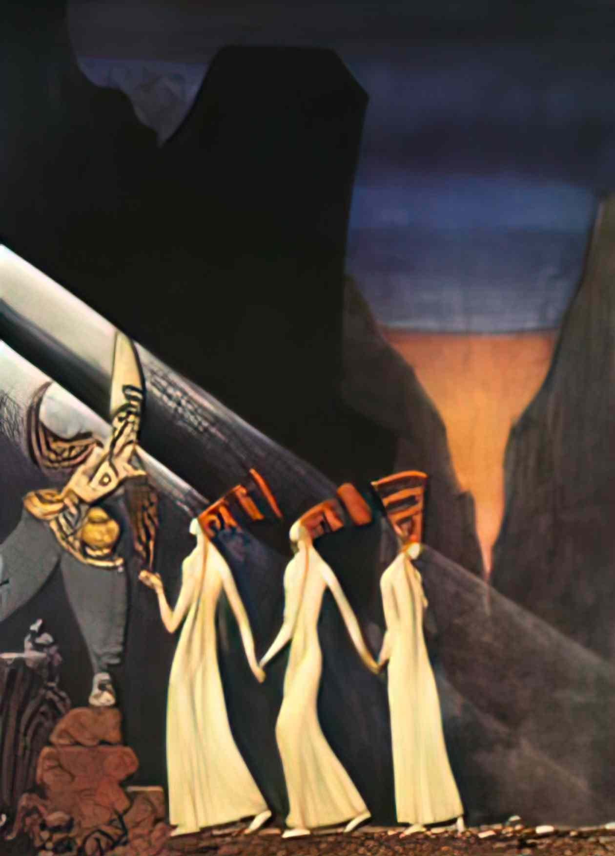 Kay Nielsen they pulled up the princesses Art A4 Photo Print